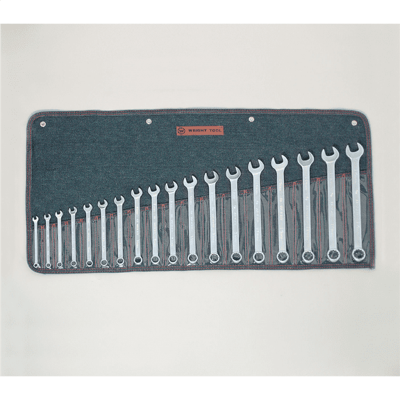 Wright Tool Wrench Set 12Pt Met Comb 18Pc