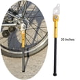 thumbnail image 4 of Bicicleta de Bicicleta icicleta Bicicleta Bicicleta de Bicicleta Aleación de Aluminio Aleación Soporte de Soporte Soporte Oro 20in Macarena Patte de bicicleta plegable, 4 of 7