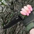 Dispatch 4.2" Hunting Tactical Knife, Fixed Blade Camping Knife with K