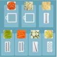thumbnail image 3 of LINLIN 13 in 1 Super and Professional Vegetable Chopper, Onion Chopper, Food Chopper, Multifunctional Vegetable Cutter Veg Onion Dicer Salad Chopper Potato Cutter - Egg Slicer Yolk Separator Peeler, 3 of 6