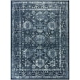 thumbnail image 2 of Balta Pomeroy Vintage Oriental Medallion Area Rug Blue 5'3" x 7' 5' x 8' Navy, Cream, Off-White, 2 of 20