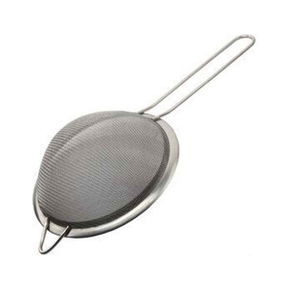 Home Kitchen Strainer Filter Leach Kitchen Flour Filtrator Percolator colander kitchen Flour filter Tool Stainless Steel Wire Mesh Flour Sifter Sieve Colander