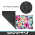 thumbnail image 6 of Pioneer Flower Floral Print Pattern Kitchen Rugs Sets Of 2,Anti Fatigue Kitchen Mat Rugs Non Slip Washable,Decorative Kitchen Floor Mats for Kitchen,Sink,Laundry,17"x30"+17"x47", 6 of 7
