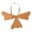 Orange, variant on Hvot&aat Oversized Bow Tie Accessory, Adjustable Elastic Neck Strap Prop for Stage Performance, Cosplay, Halloween & Themed Parties, Soft Fabric Collar Bow