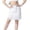 White, variant on Skirt Sequin Embroidered Performance Swing Performance Skirts with Leggings XL