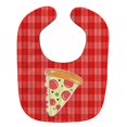 thumbnail image 1 of "Treasures Baby Bib, Sl of Pizza, Large" Caroline's Treasures BB7057BIB, 1 of 1