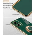 thumbnail image 2 of Compatible with Redmi Note 12 Pro Plus Case Silicone TPU Shockproof Redmi Note 12 Pro Plus Phone Case Cute Cases with Ring for Women Men (Night Green), 2 of 14