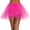 Hot Pink, variant on Womens Dresses Skirts Plus Size Sale Casual Womens High Quality Pleated Gauze Short Skirt Adult Tutu Dancing Skirt 3 Layered