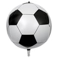 thumbnail image 1 of Globo de película de aluminio de 22 pulgadas para baloncesto, fútbol, bola redonda estéreo, papel de aluminio, decoración para fiesta de cumpleaños infantil, ropa de fiesta, 1 of 1