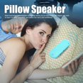 thumbnail image 2 of HUGFEG Pillow Speaker Bluetooth Sleep Headphones for Man and Women, Mini Deep Bass Stereo Conduction Pillow Speaker for Home Facial Travel Sunbathing Camping Solutions for Insomnia (Blue) UA824-22400, 2 of 9