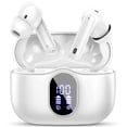 thumbnail image 1 of Audífonos Inalámbricos, Audífonos Bluetooth 5.4 Estéreo de Bajos, Audífonos con Micrófono con Cancelación de Ruido y Pantalla LED, 36H de Reproducción en Audífonos Intrauditivos, Audífonos Deportivos, 1 of 7