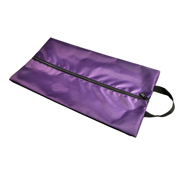 Bolsa organizadora para guardar zapatos, neceser con cremallera, ligera, para ropa deportiva Violeta