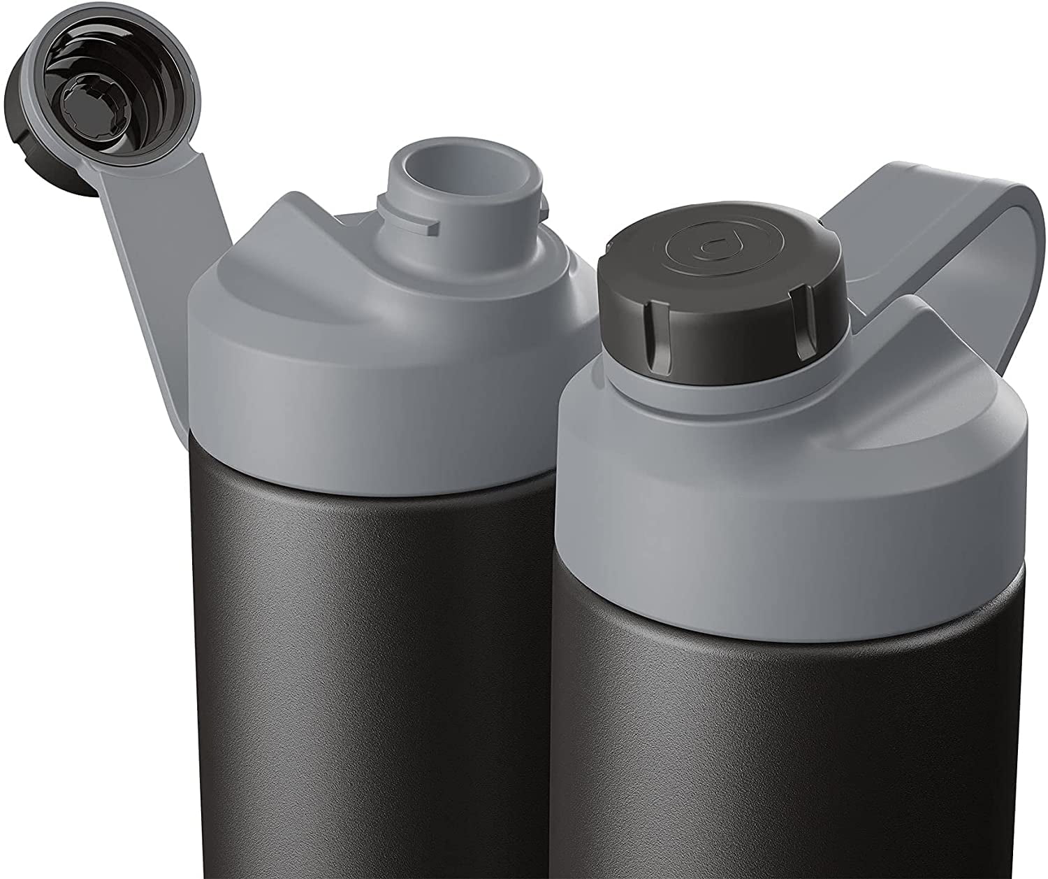 HidrateSpark® PRO Stainless Water Bottle with Built-In Straw Lid