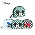 thumbnail image 2 of Bolsa de maquillaje Original de Mickey Mouse de Disney, pato Donald, gran capacidad, semicírculo, bolso de mano portátil para mujer, bolsa de almacenamiento de cosméticos con entramado Gao Jinjia LED, 2 of 2