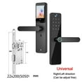 thumbnail image 2 of IP66 Waterproof Wifi Smart Door Lock Electronic Digital Lock With Keypad For Front Door For Door Thickness 35-100mm ,Integrated Smart Home, 2 of 5