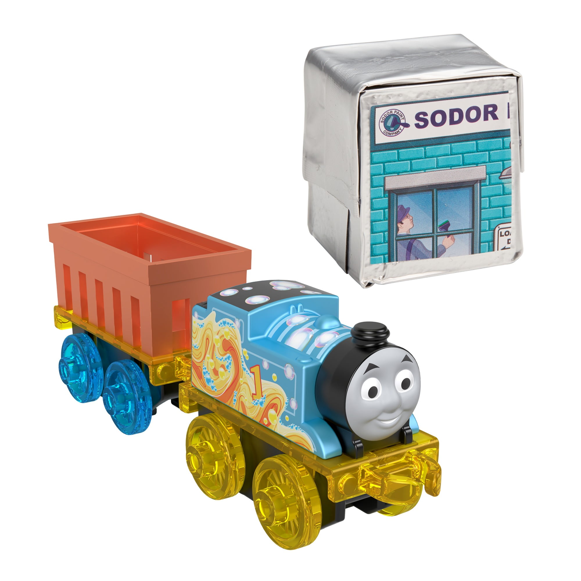 Thomas & Friends Minis Fizz 'N Go Cargo Thomas Multi Color Train Mystery Pet NEW