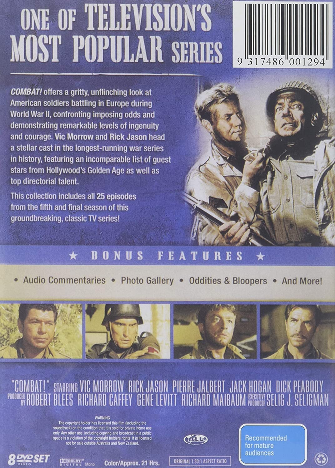 コンバット!DVD-BOX5 Amazon.co.jp: コンバット!DVD-BOX5 : ビック・モロー, リック