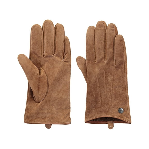 Christina Suede Gloves [Brown]