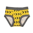 thumbnail image 3 of FUNFARE Underwear Construction Trucks Toddler Boys Cotton Briefs With Pouch (5 Pack) - 3T, 3 of 7