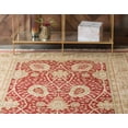 thumbnail image 4 of Unique Loom Adel Edinburgh Rug Red/Brown 8' x 11' 2" Rectangle Floral Traditional Perfect For Living Room Bed Room Dining Room Office, 4 of 9