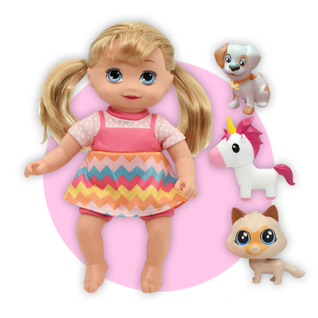Muñeca Bebe Dulce New Adventure