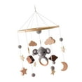 thumbnail image 3 of Juguete sensorial móvil de cuna de guardería Montessori, juguete de campana de cama colgante para pequeños, niñas, , regalos de cumpleaños, SM SunniMix Móvil de cuna, 3 of 8