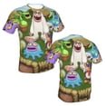 thumbnail image 5 of My Singing Monsters Men's Short-Sleeve T-Shirt Summer Casual Tee Top Breathable Crewneck T-Shirt Small, 5 of 7