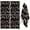 Black Halloween Dancing, variant on 2 Pcs Funny Kitchen Towels,Black Halloween Ghost Silhouettes Microfiber Dish Towels,Kitchen Tea Towels,Kitchen Towel Set (18" X 26")