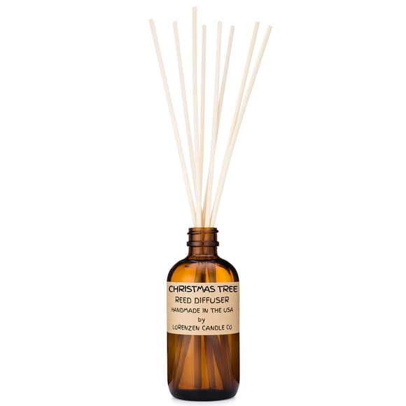 Árbol de Navidad Lorenzen Candle Co con difusor de aromas, 90 ml, 2 a 3 meses