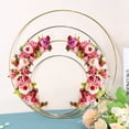 thumbnail image 4 of Uxcell 4 Pcs Dream Catcher Rings,Metal Craft Hoops Floral Hoops 10 Inch Macrame Hoops Rings for DIY Crafts Wreath Making Supplies Plant Hangers,Gold, 4 of 6