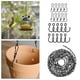 thumbnail image 3 of Colgadores para Plantas de Jardín con Cadena Colgante Negra de 156 Pulgadas, Ganchos Ajustables Duraderos para Maceteros, Campanas de Viento Estándar Soledad Cadenas colgantes, 3 of 10