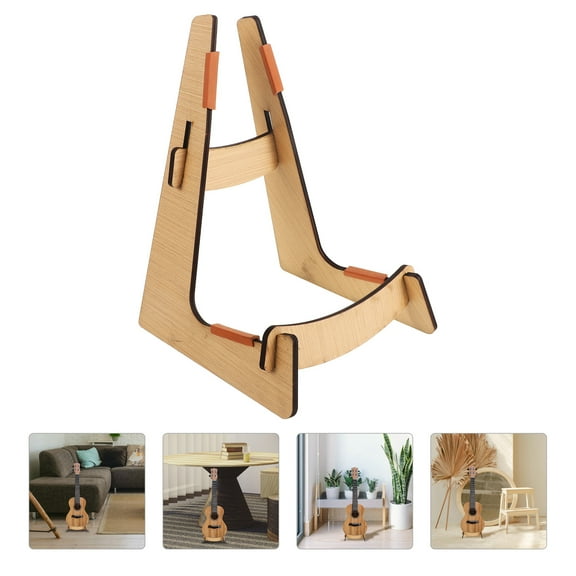 SOPOTUTU 1Pcs Wooden Guitar Stand for Acoustic Guitars with Minimalist .8x6.7x6.7in