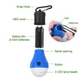 thumbnail image 4 of HAITRAL 2- Pack Portable LED Camping Light Bulbs with Snap Hooks and 3 Mode Lighting for Backpacking, Camping, Hiking, Emergency (HT-A012), 4 of 8