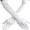 White, variant on Women's Long Opera Gloves, Ladies Satin Elbow Length Solid Color 1921s Gloves Mittens For Bridal Evening Historical Performance, Prom, Themed Parties