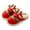 Red, variant on Christmas Slippers for Womens Mens Cute Deer Fuzzy Plush House Shoes Memory Foam Indoor Outdoor Slides Blue 8.5