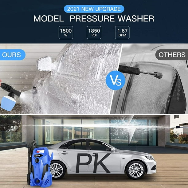 1850 psi pressure washer outlet
