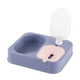 thumbnail image 1 of Bebedero y comedero para mascotas espesado para volcar Juego de comida para gatos Tazón de almacenamiento de agua para perros Comedero para gatos, 1 of 6