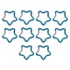 thumbnail image 1 of 10 Uds. Mosquetón con forma de estrella de , Clip para llavero, bloqueo a presión, resistente para mochilas, accesorios para botellas de , Azul claro, 1 of 7