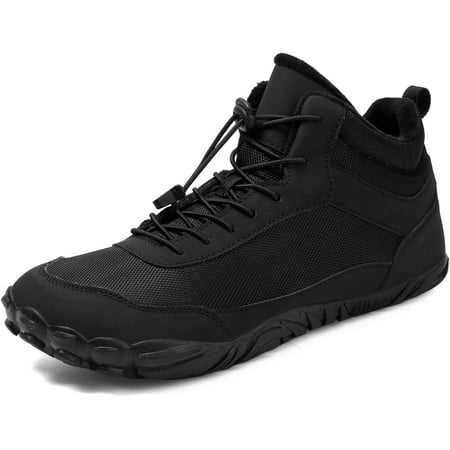 Barefoot Boots Women Men, Winter Footwear Barefoot Shoes Wide Toe Highly Elastic Non-Slip Walking Hiking Sneakers for Mens Womens