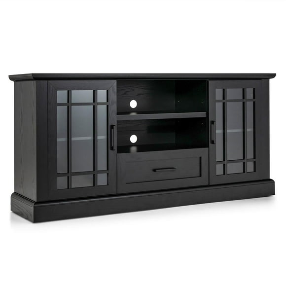 Giantex TV Stand for TV up to 70 Inch, Farmhouse Tall Media Console Table, Entertainment Center, Sideboard Buffet for Living Room