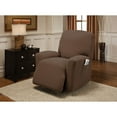 Stretch Sensations 4Piece Stretch Newport Jumbo Recliner Slipcover