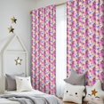 thumbnail image 5 of Blackout Kids Curtains,Pink Cartoon Unicorn Rainbow Cloud Pattern Childrens Insulated Curtains Set Of 2,Bedroom Essentials,Toddler Room Decor 52"x84", 5 of 5