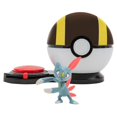 thumbnail image 2 of Jazwares Pokemon Surprise Attack Game (Sneasel) with Ultra Ball - Single Pack, 2 of 4