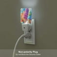 thumbnail image 5 of Honeii Rainbow Melting Ice Cream Print LED Night Light with Light Sensor, Night Lights Plug Into Wall,Ideal for Bedrooms and Hallways-US, 5 of 7