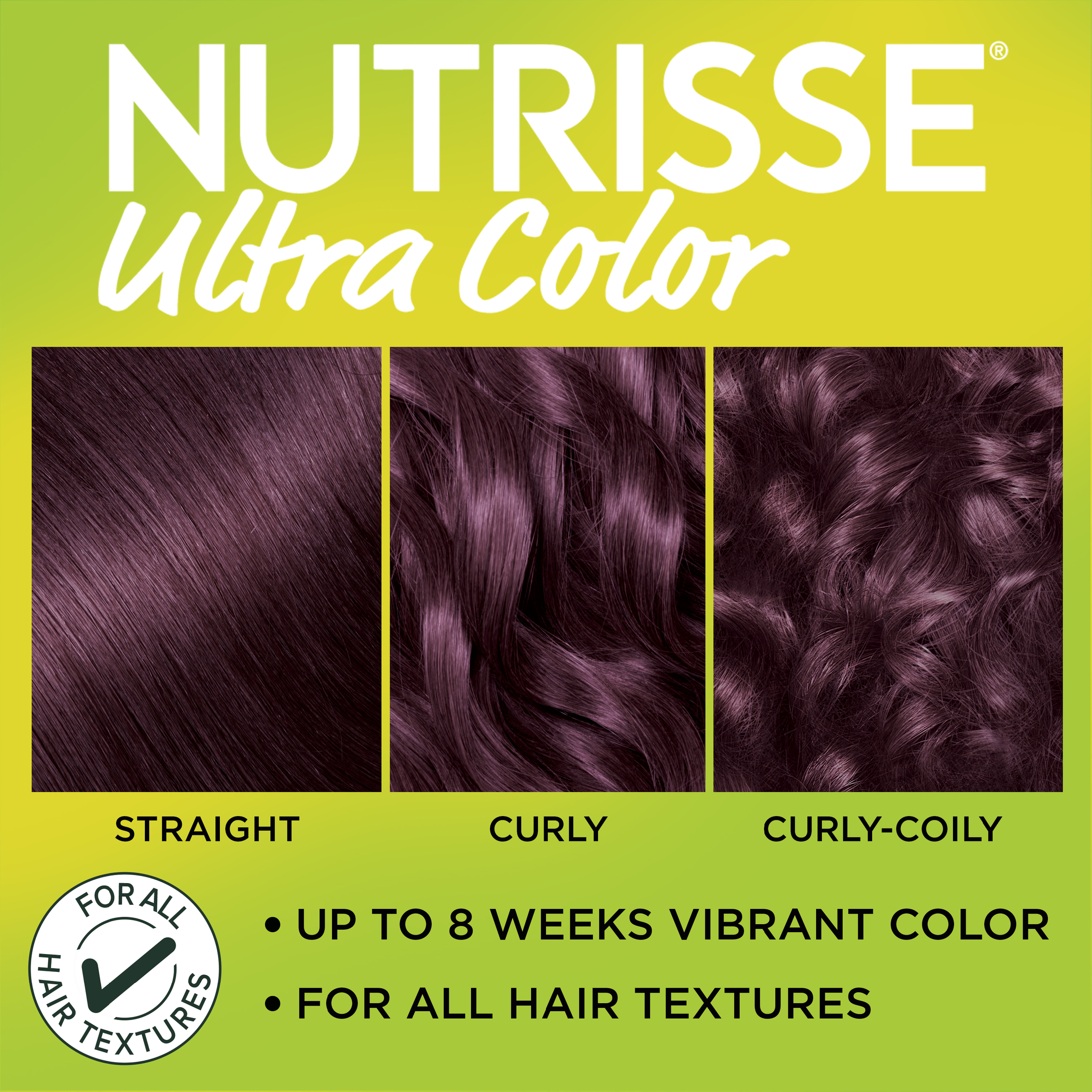 Garnier Nutrisse Nourishing Hair Color Creme, P1 Deepest Intense Purple - image 3 of 6