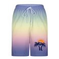 thumbnail image 5 of Pantalones Cortos Casuales para Hombre Imprimir con Bolsillos Pantalones de Playa de Cintura Elástica, Pantalones Cortos de Cintura Elástica para Hombre, 5 of 5