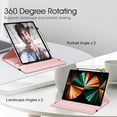thumbnail image 4 of Funda giratoria FINTIE para iPad Pro de 12,9" de 6.ª generación de 2022 con lápiz, 4 of 8