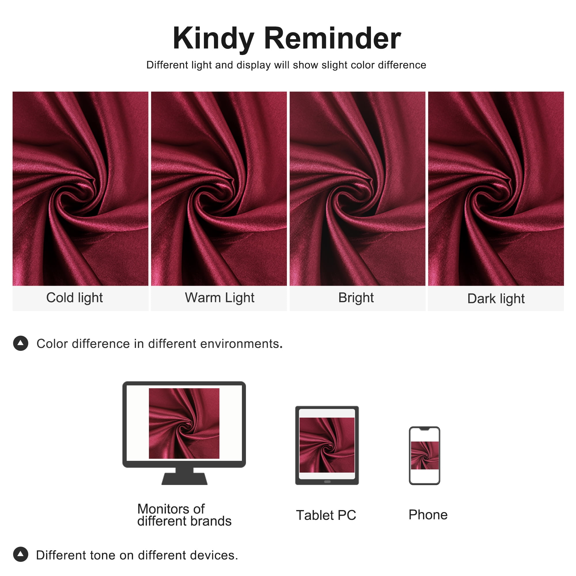 Unique Bargains 1 PC Satin Envelope Closure Body Pillowcases Burgundy 20"x60"