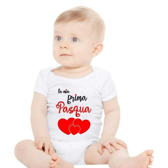 Onesies Infant Boys Girls Short Sleeve Letter Prints Newborn Bodysuits Outwear Baby Girl Romper White 9 Months-12 Months