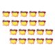 thumbnail image 1 of Uxcell 200 piezas de letreros en forma de estrella de 3.5"x2.8" para supermercado, amarillo (NUEVO), 1 of 6